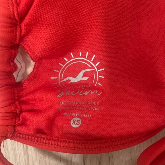 Hollister Red Bikini Size XS - Picture 3 of 4
